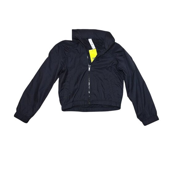 All In Motion Black Windbreaker Jacket Size S for Kids, NWT . - Picture 3 of 8